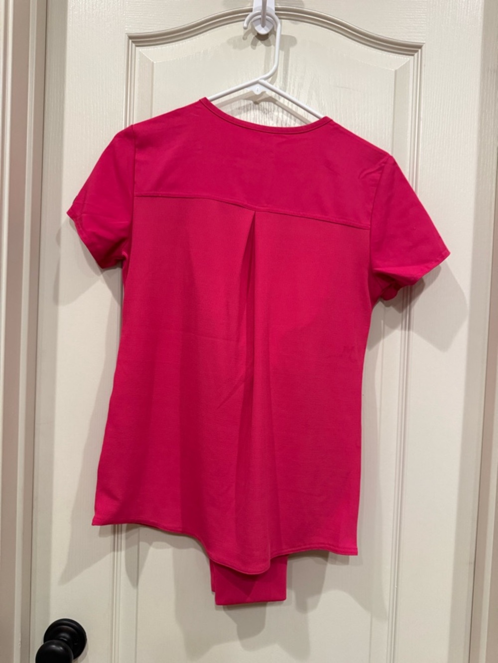 Med Couture Hot Pink Short Sleeve Top